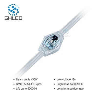 공원 조명 Rgb 3D 픽셀 LED 볼