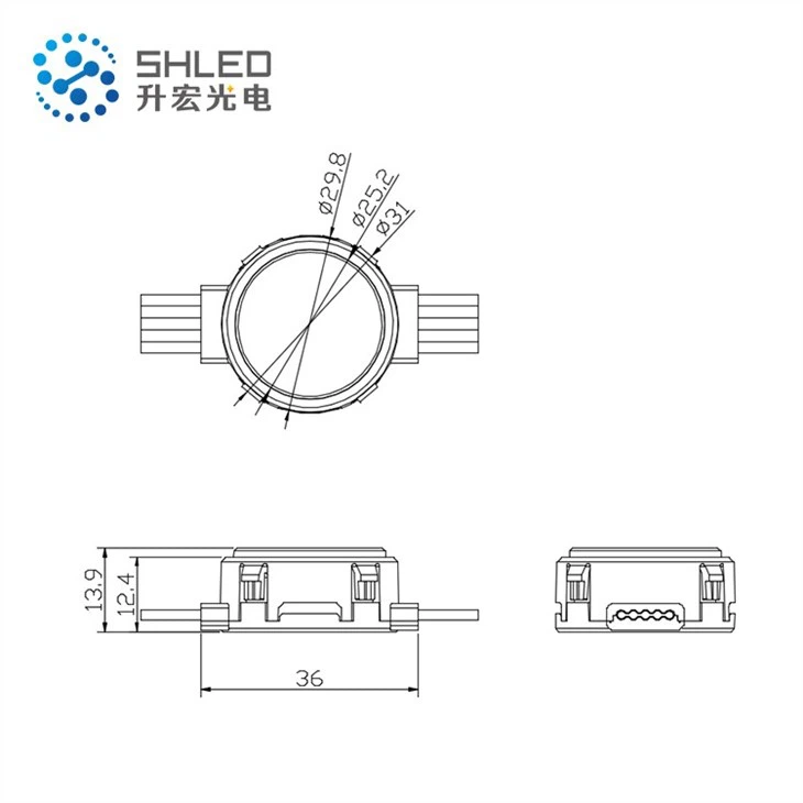 Pixel Led Point Light Stage Lighting Rgb Led Point Lights Source