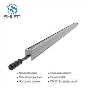 옥외 지도된 선형 빛